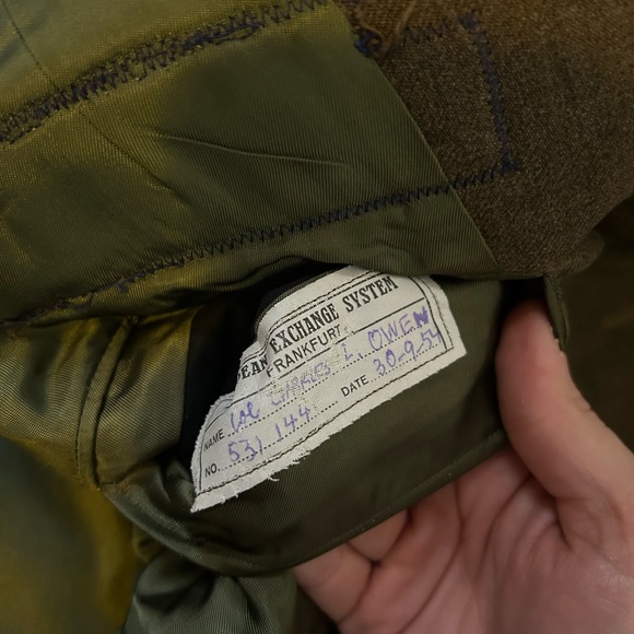 Military Korean War Custom Class A’s Ike jacket WWII - Picture 5 of 7